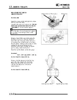 Предварительный просмотр 497 страницы KYMCO 2006 MXU 500 Off-Road Owner'S Manual