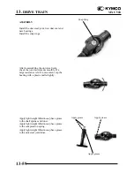 Предварительный просмотр 505 страницы KYMCO 2006 MXU 500 Off-Road Owner'S Manual