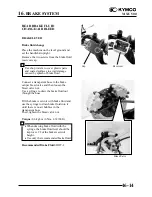 Предварительный просмотр 579 страницы KYMCO 2006 MXU 500 Off-Road Owner'S Manual