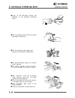 Предварительный просмотр 4 страницы KYMCO Agility RS 50 Service Manual