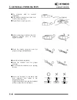 Предварительный просмотр 6 страницы KYMCO Agility RS 50 Service Manual