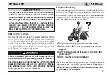 Предварительный просмотр 19 страницы KYMCO Aglity 125 Owner'S Manual