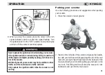 Предварительный просмотр 33 страницы KYMCO Aglity 125 Owner'S Manual