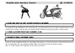 Предварительный просмотр 59 страницы KYMCO Aglity 125 Owner'S Manual