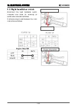 Preview for 209 page of KYMCO AHG1 Maintenance Manuallines