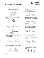 Предварительный просмотр 7 страницы KYMCO Bet & Win 125 User Manual