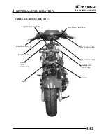 Предварительный просмотр 14 страницы KYMCO Bet & Win 125 User Manual