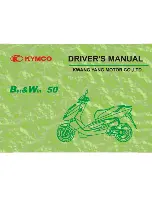 Предварительный просмотр 1 страницы KYMCO Bet&Win Driver Manual