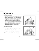 Предварительный просмотр 8 страницы KYMCO Bet&Win Driver Manual