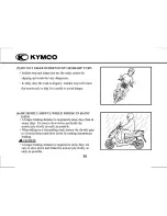 Предварительный просмотр 32 страницы KYMCO Bet&Win Driver Manual