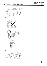 Preview for 3 page of KYMCO CK 1 Manual