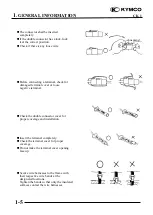 Preview for 6 page of KYMCO CK 1 Manual