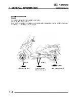 Предварительный просмотр 10 страницы KYMCO Downtown 200i Service Manual