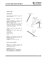 Предварительный просмотр 142 страницы KYMCO Downtown 200i Service Manual