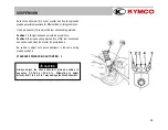 Предварительный просмотр 26 страницы KYMCO DOWNTOWN 300i 2011 Owner'S Manual