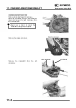 Предварительный просмотр 121 страницы KYMCO Downtown 300i ABS Service Manual