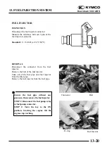 Предварительный просмотр 157 страницы KYMCO Downtown 300i ABS Service Manual