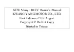 Preview for 65 page of KYMCO EA10UA User Manual