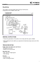 Предварительный просмотр 253 страницы KYMCO G-Dink 125i Manual