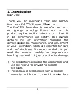 Preview for 4 page of KYMCO K-ACTIV User Manual