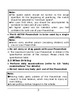 Preview for 6 page of KYMCO K-ACTIV User Manual