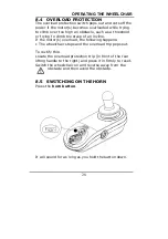 Preview for 30 page of KYMCO K-chair EW10BA Manual