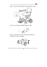 Preview for 34 page of KYMCO K-chair EW10BA Manual