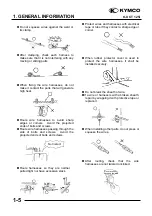 Preview for 8 page of KYMCO K-XCT 125i Service Manual