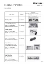 Preview for 14 page of KYMCO K-XCT 125i Service Manual