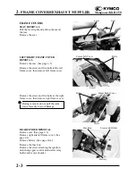 Предварительный просмотр 32 страницы KYMCO KXR 250 Service Manual