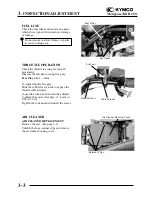 Предварительный просмотр 40 страницы KYMCO KXR 250 Service Manual