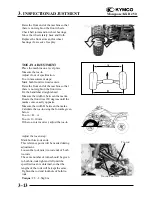 Предварительный просмотр 50 страницы KYMCO KXR 250 Service Manual