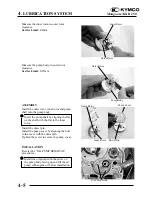 Предварительный просмотр 63 страницы KYMCO KXR 250 Service Manual