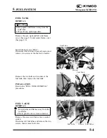 Предварительный просмотр 69 страницы KYMCO KXR 250 Service Manual