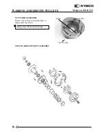 Предварительный просмотр 119 страницы KYMCO KXR 250 Service Manual