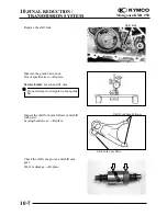 Предварительный просмотр 129 страницы KYMCO KXR 250 Service Manual