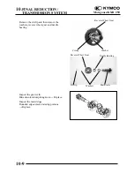 Предварительный просмотр 131 страницы KYMCO KXR 250 Service Manual