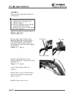 Предварительный просмотр 162 страницы KYMCO KXR 250 Service Manual