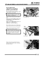 Предварительный просмотр 205 страницы KYMCO KXR 250 Service Manual