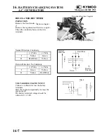 Предварительный просмотр 218 страницы KYMCO KXR 250 Service Manual