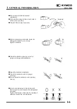 Preview for 8 page of KYMCO Kymco UXV 500i Service Manual