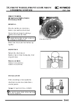 Preview for 277 page of KYMCO Kymco UXV 500i Service Manual