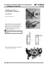 Preview for 286 page of KYMCO Kymco UXV 500i Service Manual