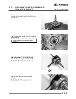 Preview for 130 page of KYMCO LA30AA Service Manual