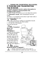 Предварительный просмотр 21 страницы KYMCO MAXER User Manual