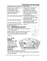 Предварительный просмотр 27 страницы KYMCO MAXER User Manual