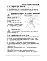 Предварительный просмотр 30 страницы KYMCO MAXER User Manual