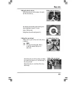 Предварительный просмотр 61 страницы KYMCO Mini S ForU Operating Instructions Manual