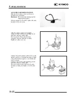 Предварительный просмотр 102 страницы KYMCO Mongoose 50-2T Service Manual