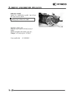 Предварительный просмотр 158 страницы KYMCO Mongoose 50-2T Service Manual